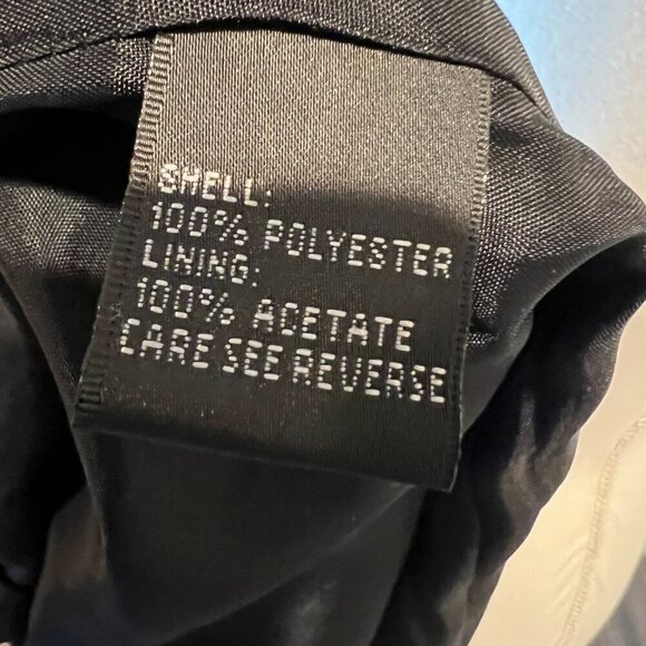 Carmen Marc Valvo Collection Black Beaded sleeveless Cocktail Dress, Size 8 - Picture 16 of 16